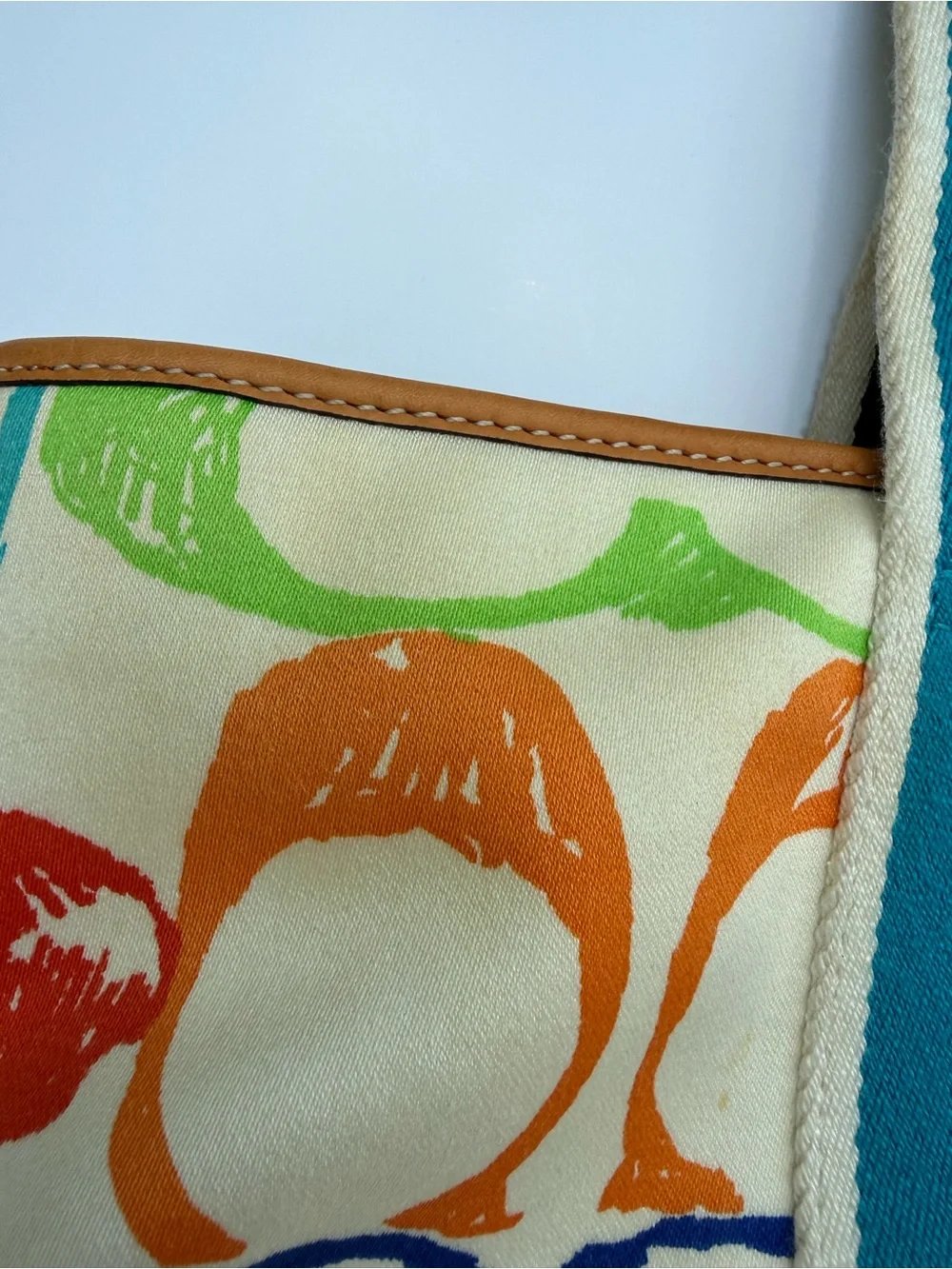 Coach 5660 Hampton Scribble Signature Tote Vtg
